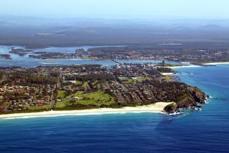 Aerial Image of ONE MILE BEACH FORSTER