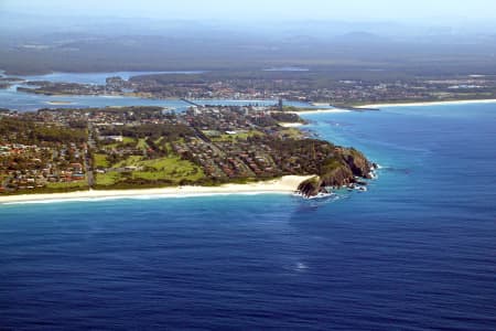 Aerial Image of BENNETTS HEAD RESERVE, FORSTER