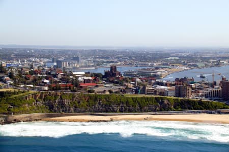 Aerial Image of NEWCASTLE BEACH