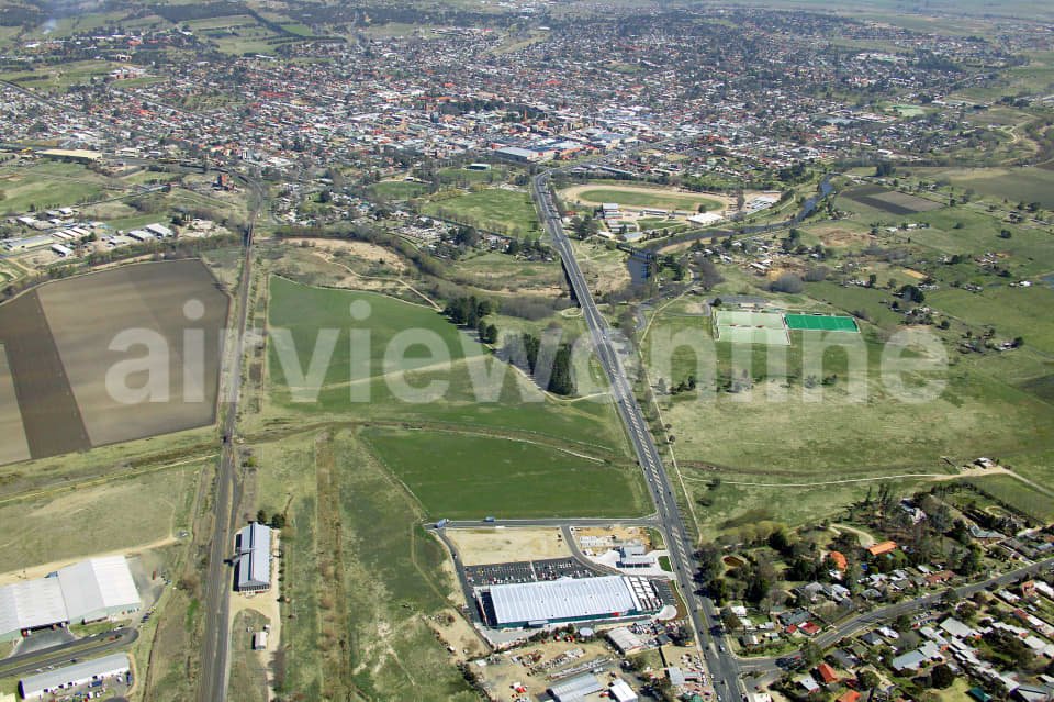 Aerial Image of Kelso and the City of Bathurst