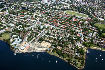 Aerial Image of GLEBE.