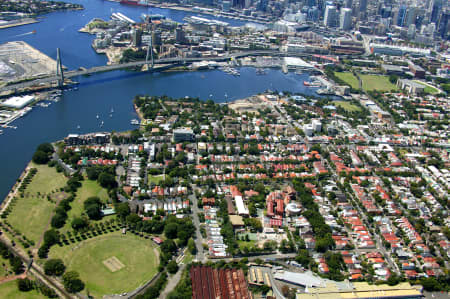 Aerial Image of GLEBE.