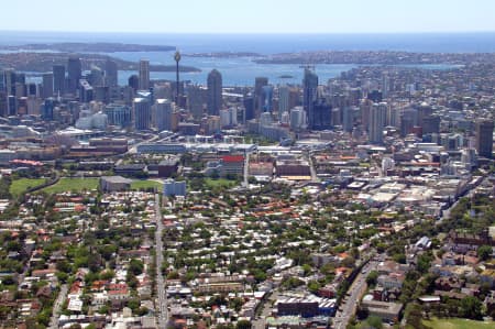 Aerial Image of GLEBE TO THE CITY.