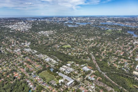 Aerial Image of LANE COVE