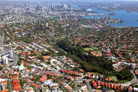 Aerial Image of WOOLLAHRA TO CITY