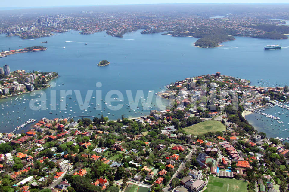Aerial Image of Bellevue Hill to Mosman
