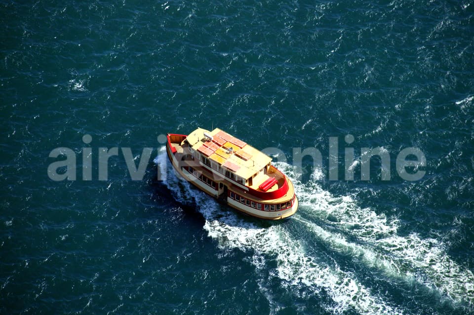 Aerial Image of Sydney Ferry
