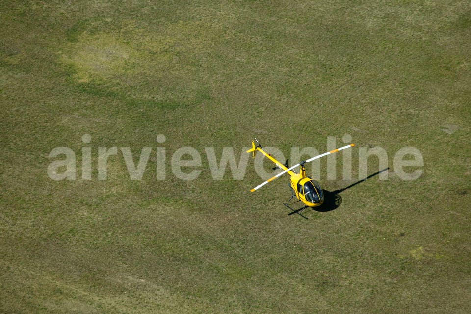 Aerial Image of Robinson R-22 Helicopter