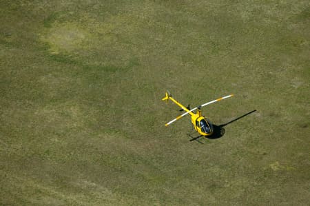 Aerial Image of ROBINSON R-22 HELICOPTER