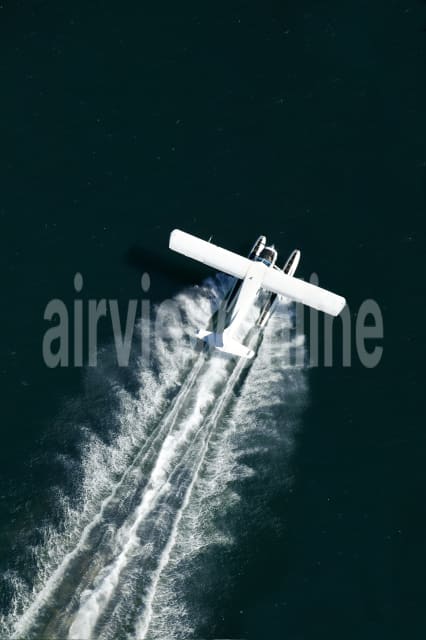 Aerial Image of Sea plane taking off