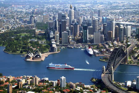 Aerial Image of SYDNEY HARBOUR
