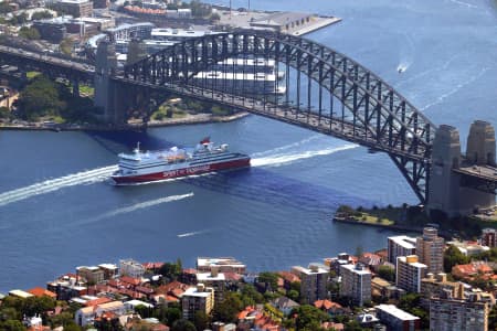Aerial Image of SPIRIT OF TASMANIA  01