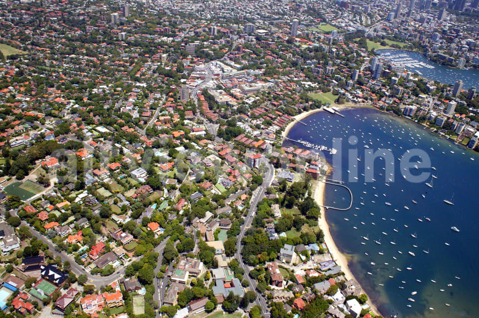 Aerial Image of Bellevue Hill and Double Bay