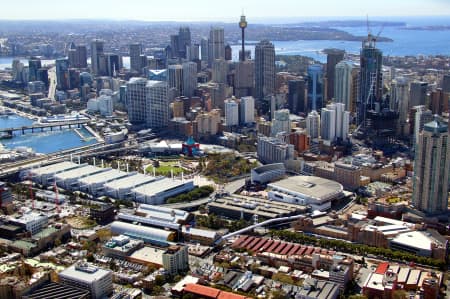 Aerial Image of HAYMARKET AND DARLING HARBOUR