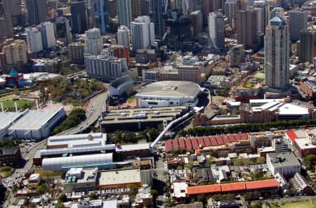 Aerial Image of HAYMARKET AND DARLING HARBOUR.