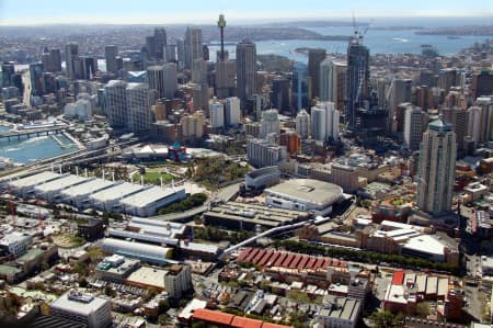 Aerial Image of HAYMARKET AND DARLING HARBOUR.