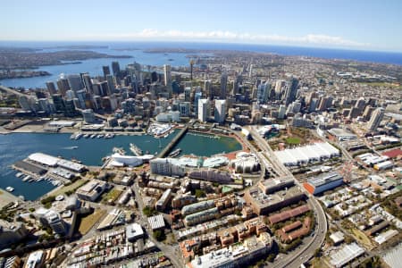 Aerial Image of PYRMONT AND ULTIMO
