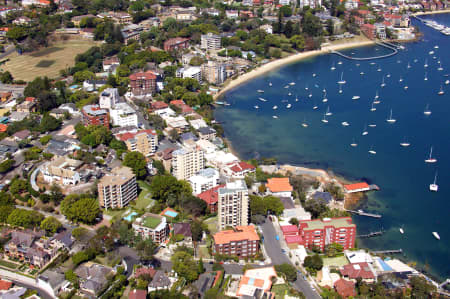 Aerial Image of POINT PIPER AND SEVEN SHILLINGS BEACH