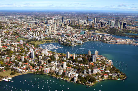 Aerial Image of DARLING POINT