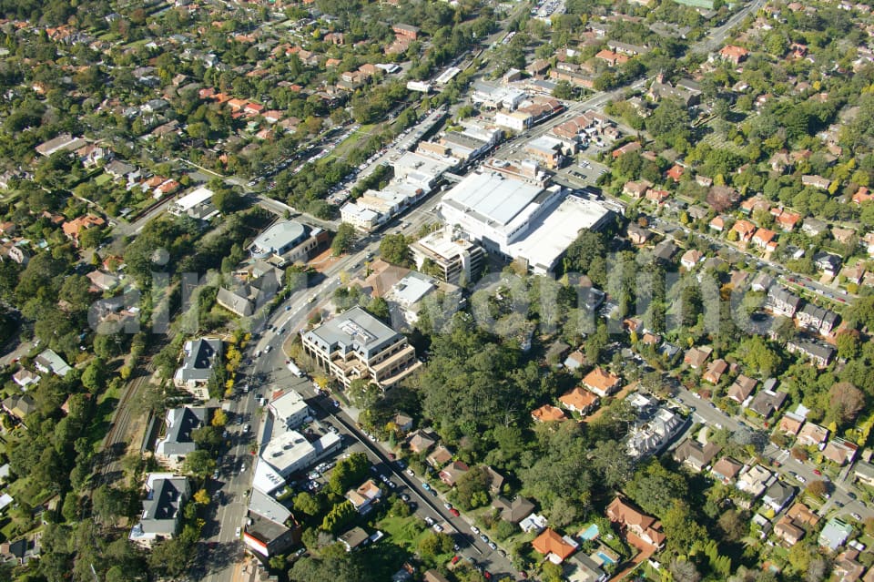 Aerial Image of Gordon CBD