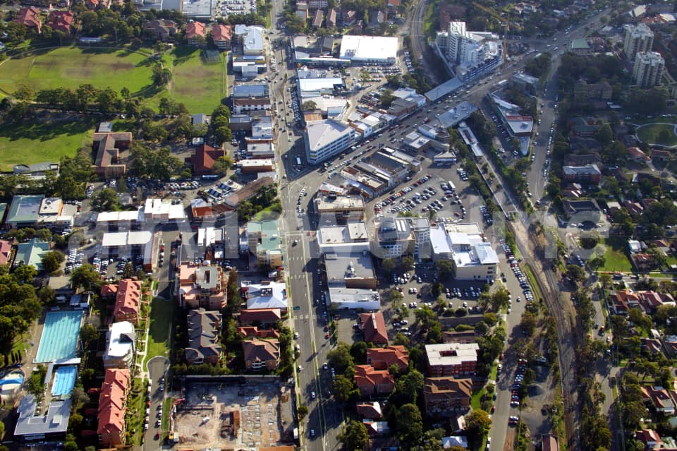 Aerial Image of East over Caringbah