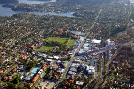 Aerial Image of SOUTH EAST OVER CARINGBAH