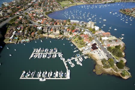 Aerial Image of FIVE DOCK POINT, DRUMMOYNE