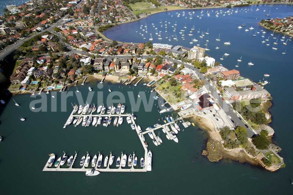 Aerial Image of Five Dock Point, Drummoyne