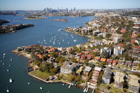 Aerial Image of WRIGHTS POINT DRUMMOYNE