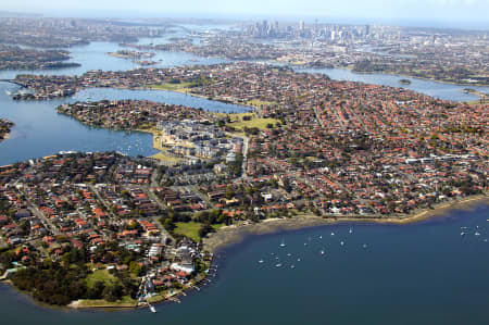 Aerial Image of ABBOTSFORD TO CHISWICK