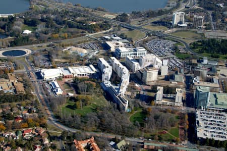 Aerial Image of CANBERRA CITY.