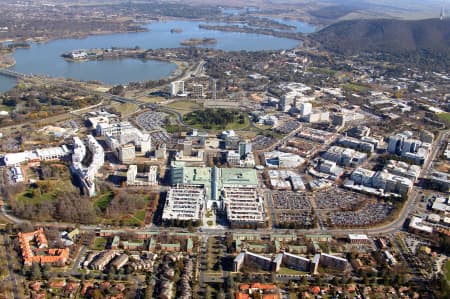 Aerial Image of CANBERRA CITY.