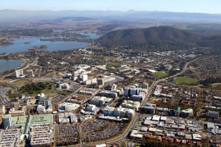 Aerial Image of CANBERRA CITY.