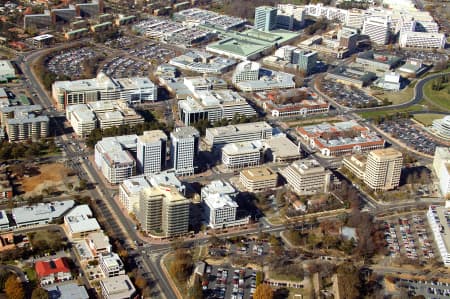 Aerial Image of CANBERRA CITY.