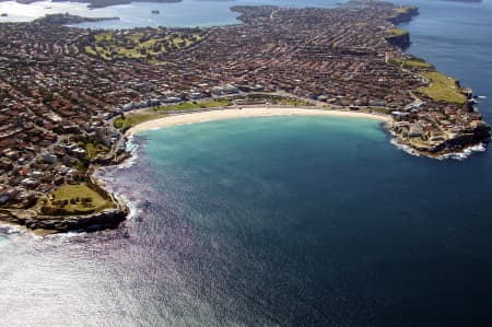 Aerial Image of BONDI BEACH TO ROSE BAY