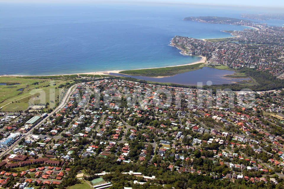 Aerial Image of Collaroy to Dee Why Beach
