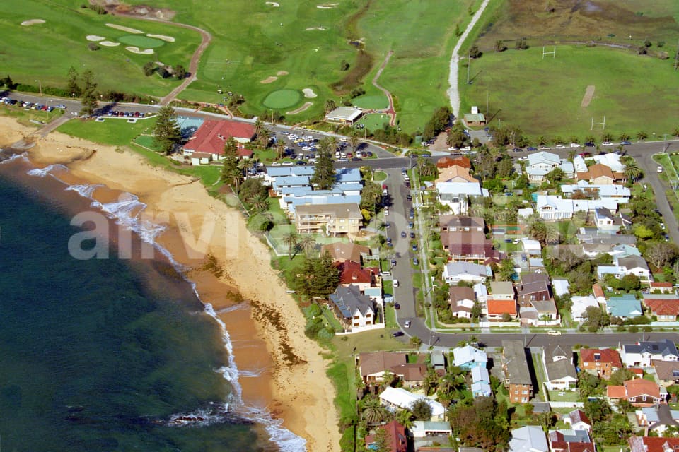 Aerial Image of Collaroy Basin to Long Reef golf course