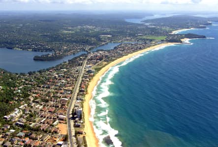 Aerial Image of COLLAROY BEACH TO NARRABEEN BEACH