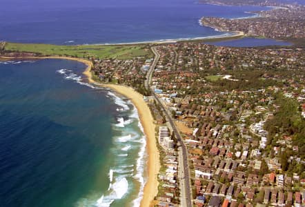 Aerial Image of COLLAROY AND LONG REEF