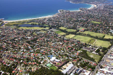 Aerial Image of CURL CURL TO MANLY