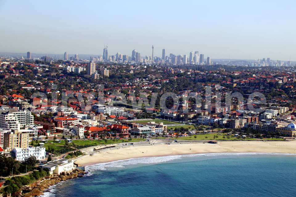 Aerial Image of Coogee to the CBD