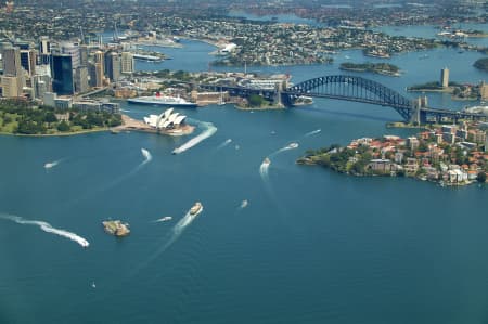 Aerial Image of SYDNEY HARBOUR