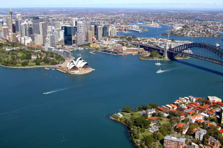 Aerial Image of SYDNEY HARBOUR VIEW