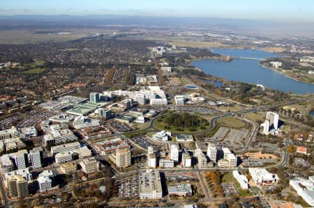 Aerial Image of CANBERRA CITY.