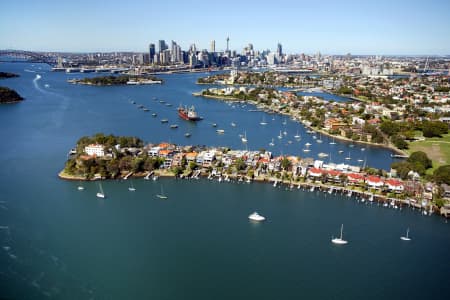 Aerial Image of BIRCHGROVE AND SNAILS BAY.