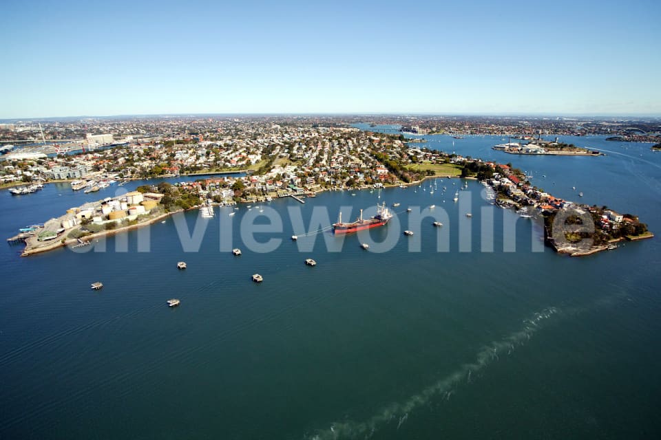 Aerial Image of Birchgrove and Snails Bay
