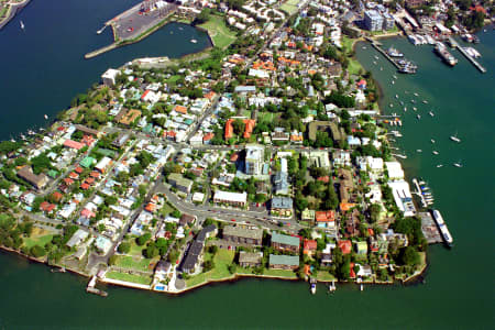 Aerial Image of BALMAIN EAST.