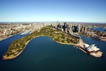 Aerial Image of FARM COVE AND THE OPERA HOUSE