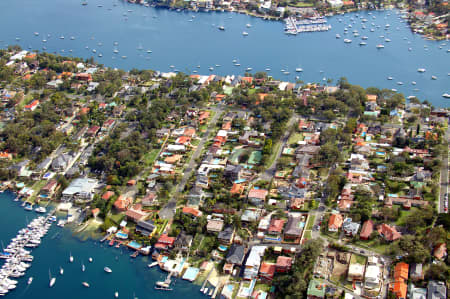 Aerial Image of BURRANEER.