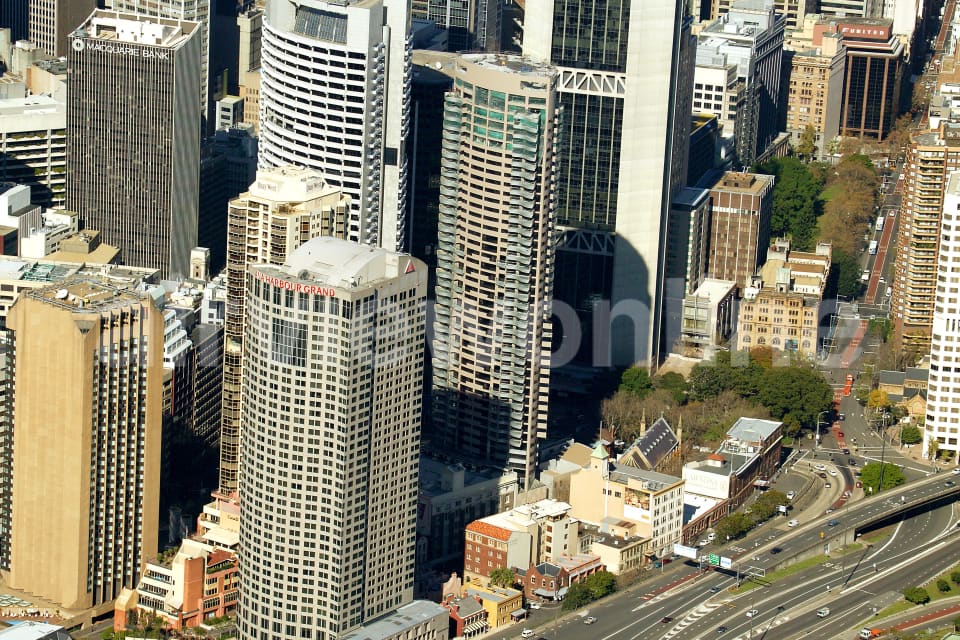 Aerial Image of Sydney Closeup